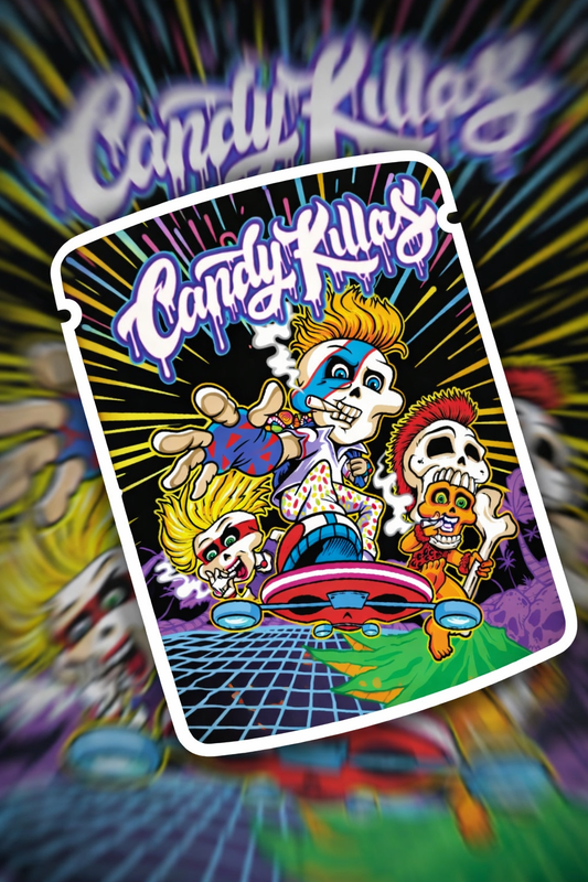 Custom Printed 3.5g Baggies – Design D