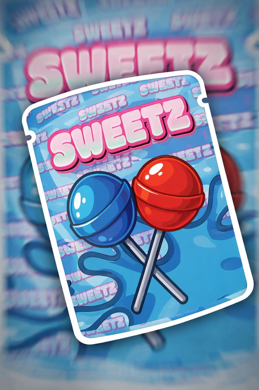 Custom Printed 3.5g Baggies – Design L