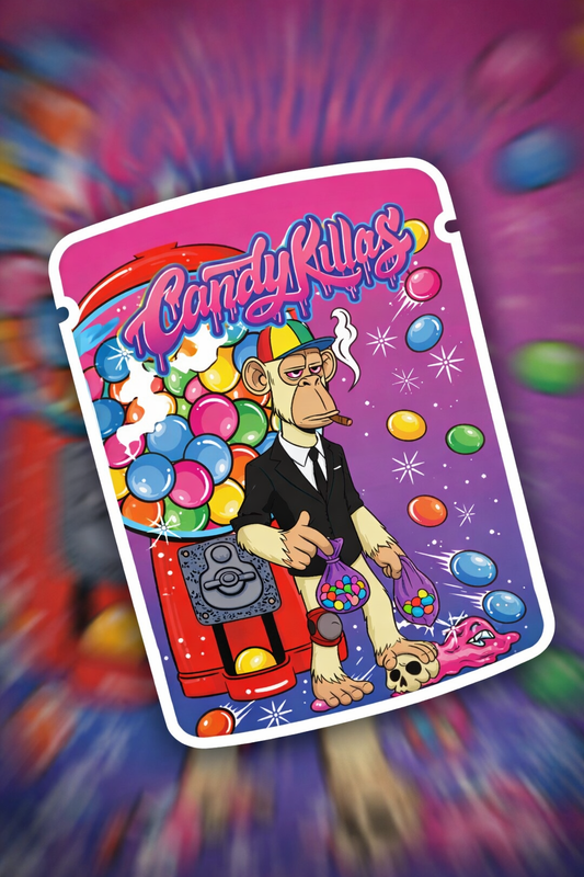 Custom Printed 3.5g Baggies – Design T