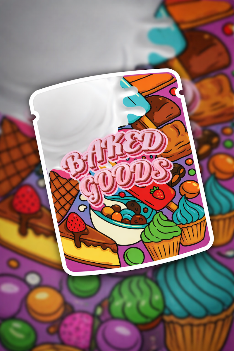 Custom Printed 3.5g Baggies – Design R