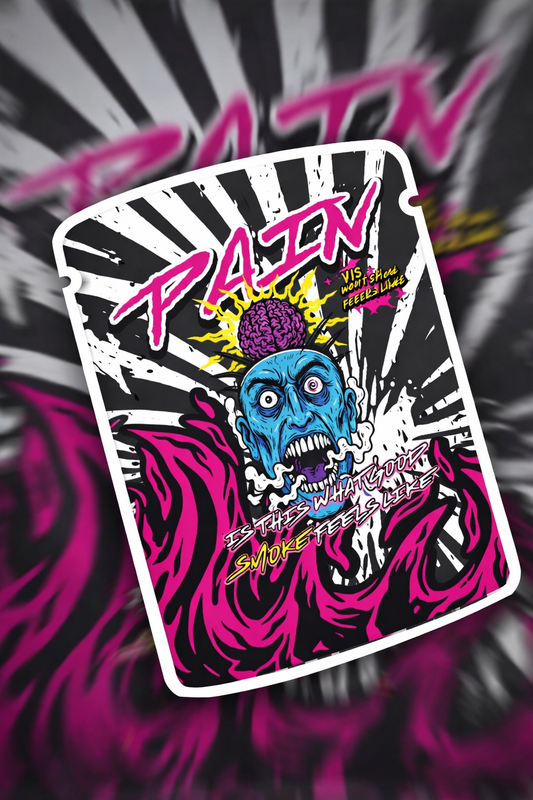 Custom Printed 3.5g Baggies – Design K